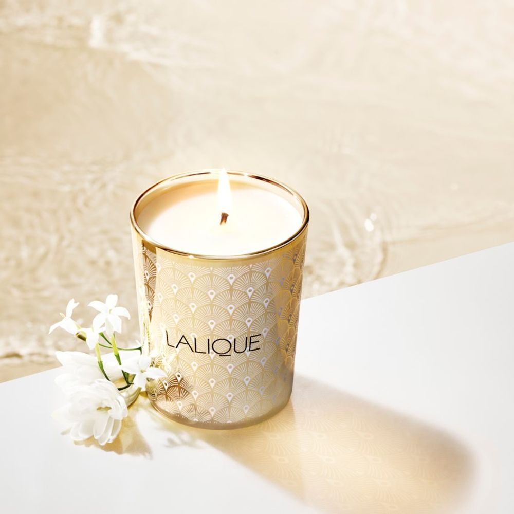 Rich results on Google's SERP when searching for 'Lalique candle'